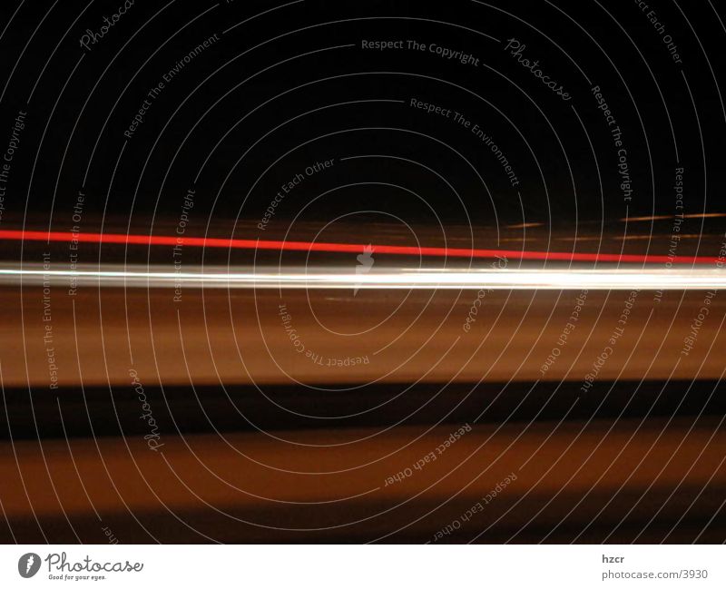 light painting Highway Club tangent