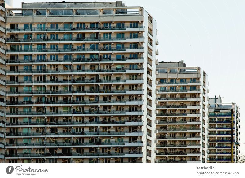 Apartment blocks in Berlin-Mitte, Leipziger Straße Architecture Office city Germany Capital city House (Residential Structure) Sky High-rise downtown Middle