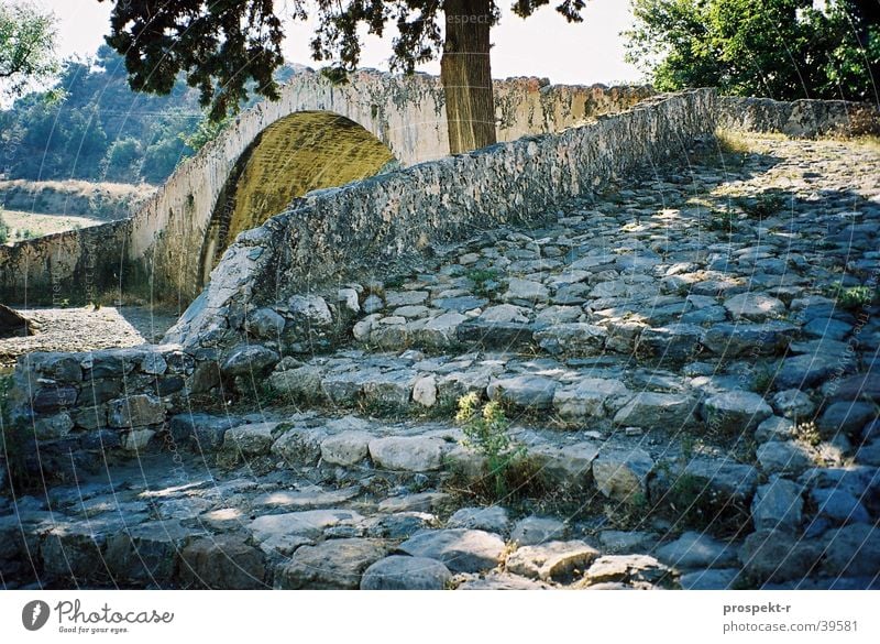 StairsFlower Greece Crete Tree Light Vacation & Travel Back-light Europe Bridge Sun Shadow