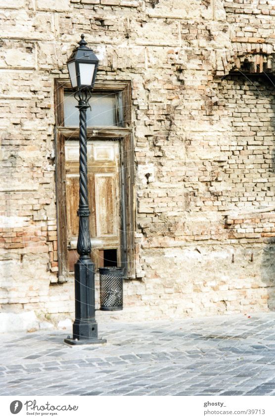 Budapest Lantern Ruin Derelict Architecture Old Old town morbid