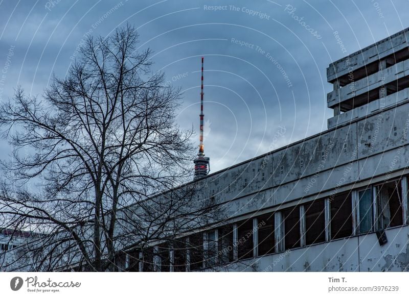 Berlin House of Statistics Television tower TV tower Berlin TV Tower Architecture Sky Alexanderplatz Landmark Capital city Tourist Attraction Downtown Town