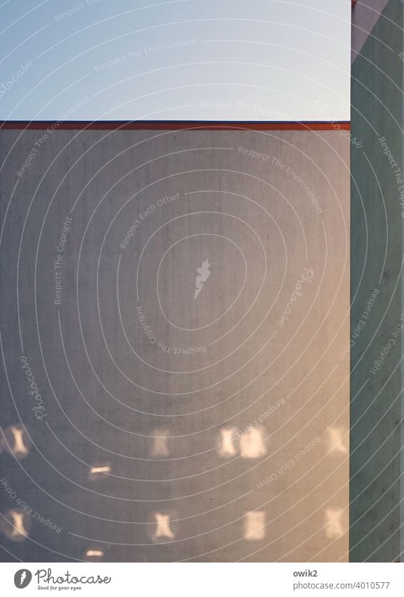 Housing programme Sunlight Light (Natural Phenomenon) Day Morning Copy Space middle Copy Space top Deserted Abstract Detail Exterior shot Subdued colour
