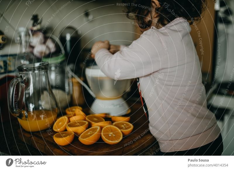 Child making orange juice at home Orange Orange juice freshness Fresh Vitamin Fruit Juice Vitamin C Healthy Citrus fruits Nutrition Food citrus Healthy Eating