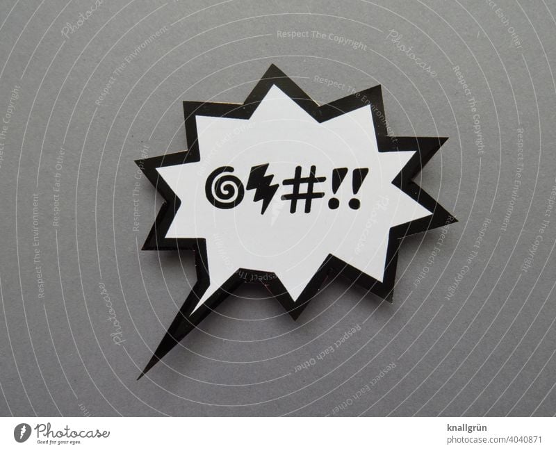 sign language Speech bubble Sign Communicate Characters Signs and labeling To talk Anger agressive Warning sign diamond hash day Exclamation mark jagged Prongs