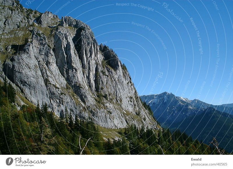 Hochschwab Mountain Rock Climbing Mountain hiking Blue sky