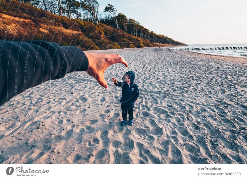 No means no. Child resists hand. *Image: 3,000* Copy Space left Copy Space right Nienhagen Lanes & trails Experiencing nature Trip Tourism Vacation & Travel