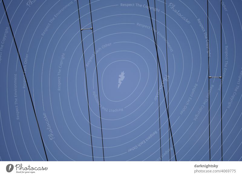 Cable of a line for the transport of high voltage with spacers Extra-high voltage overhead line Overhead line Maximum voltage Electric electrification