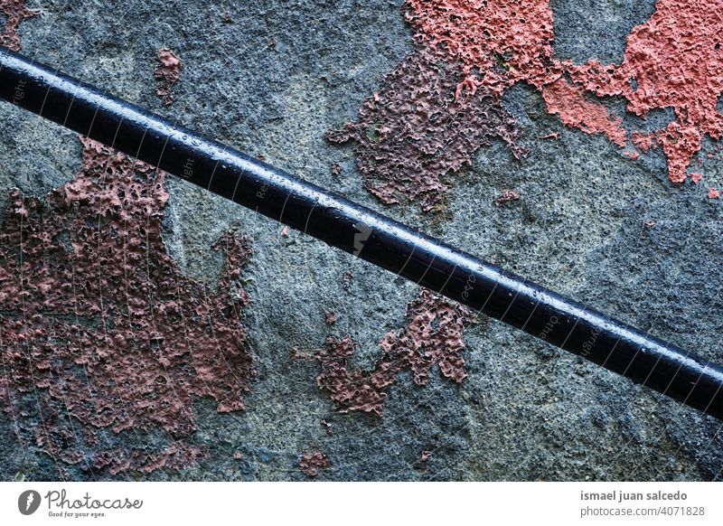 old red wall of the building texture pattern stone broken background abstract facade street outdoors grunge vintage surface textured structure rough