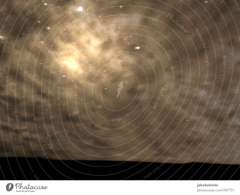 The Milky Way in the Wash Road Windscreen Foam Cleaning Vantage point Transport Water wash street Universe