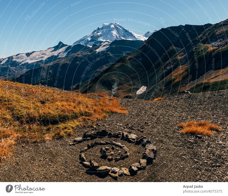 Universal Highness Fall Colors Hiking Landscape Landscapes Mountain North Cascades Skyline Divide Snow Trail Washington autumn