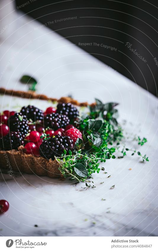 Lime pie with berries decorating cake dessert food sweet tasty homemade delicious tabletop raspberry style culinary still life detail fruit lime pie sweet food