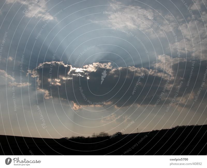 cloud spot Clouds Light Mountain Sun Shadow