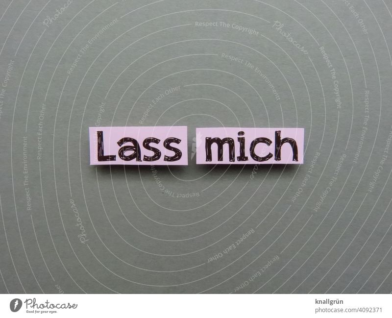 Let me. Leave me alone. Headstrong Resistance resistance Annoyance tranquillity Exasperated Expectation be annoyed Emotions Colour photo Studio shot