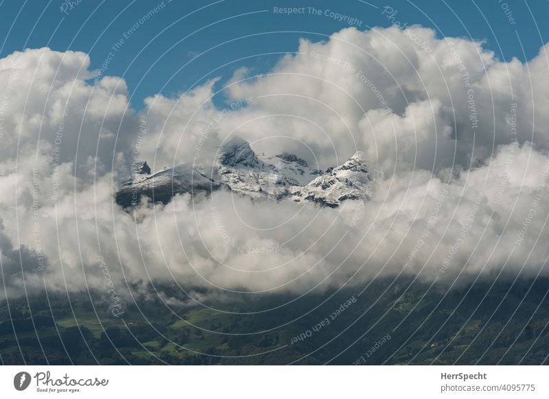 Clouds | Mountains Alps Cloud formation Deserted Peak Snowcapped peak Nature Exterior shot Landscape Sky Cloud field Natural phenomenon Travel photography