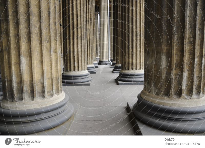 Forest of columns - detail of the colonnades of the Kazan Cathedral, St. Petersburg UNESCO World Heritage Site Architecture Historic Building Old Tourism Europe