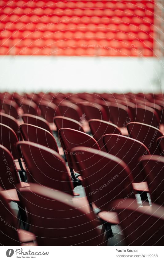 Empty seats in event Seat Seating Chair Event Concert restriction Restrict Many Row of chairs Seating capacity Places Audience Deserted Row of seats Free