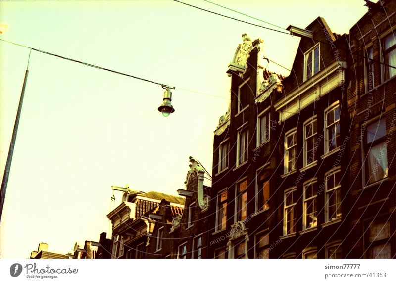 Amsterdam Lantern Morning Europe street view