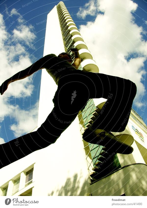 Olympic Stadium - Helsinki Jump Clouds Finland Summer Thought Building Ambitious Success Easygoing Style Architecture Olympics Tower Stairs Sky Perspective