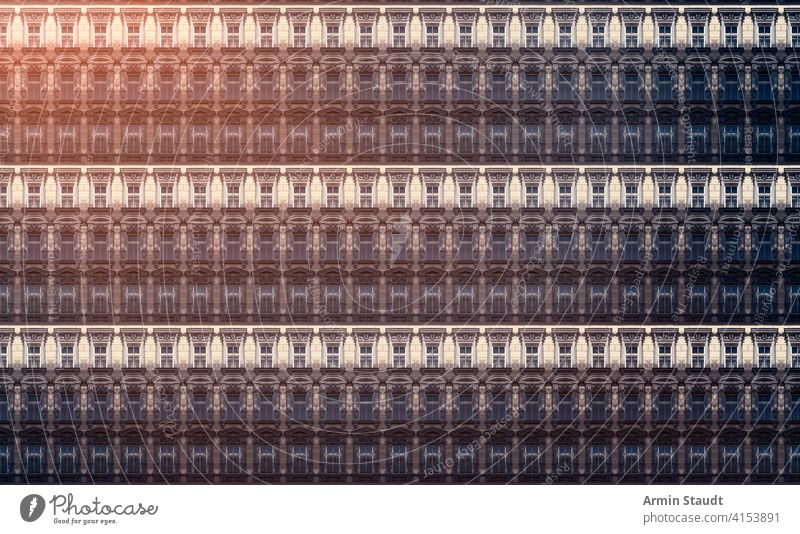 architectural pattern, windows with stucco of an old berlin house anonymity anonymous apartment architecture background big block building city construction