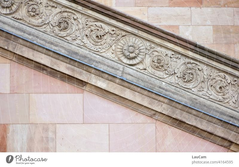 Staircase decoration at the Old National Gallery in Berlin Museum island UNESCO World Heritage Site unesco world cultural heritage Classicism Neo Renaissance