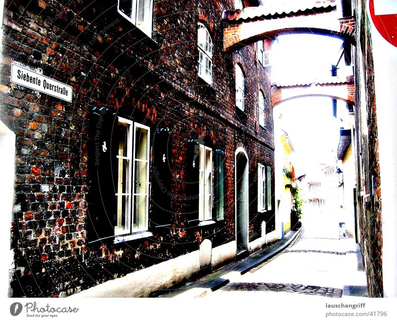 street in lübeck House (Residential Structure) Architecture Street