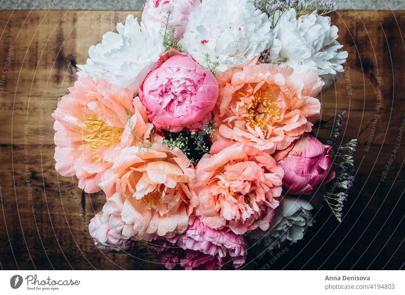 Amazing Fresh bunch of pink peonies peony bunch of peonies peonies bouquet pale pink flower bunch of flowers roses bouquet of flowers blooms arrangements