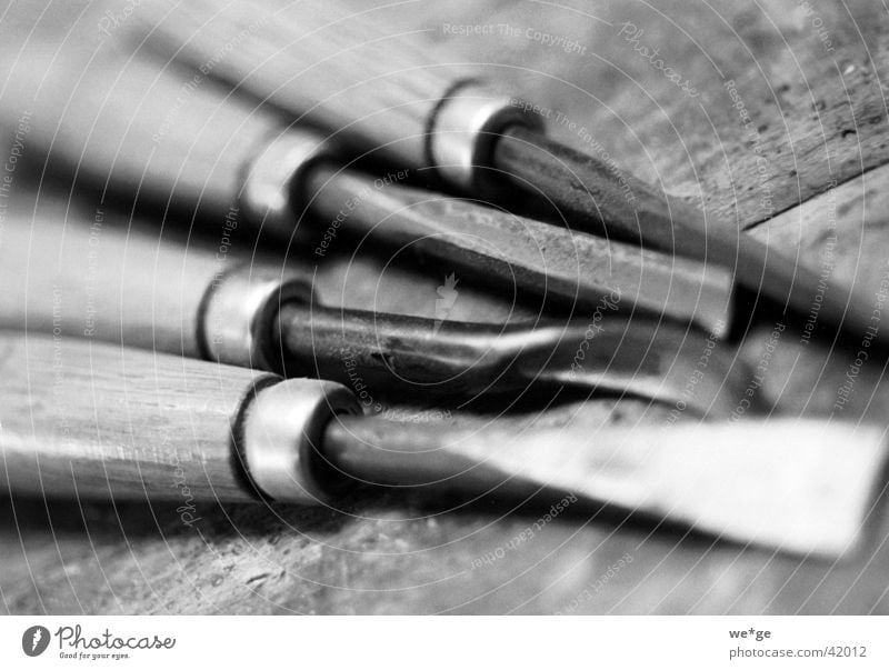 carving tool Tool Things Black & white photo