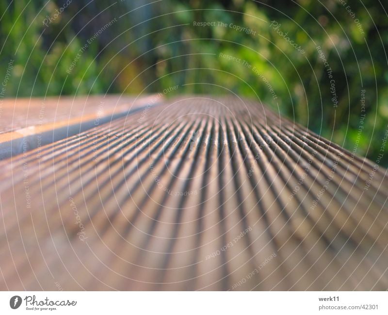 all groove! Furrow Wood Seating Brown Leisure and hobbies Bench Macro (Extreme close-up)