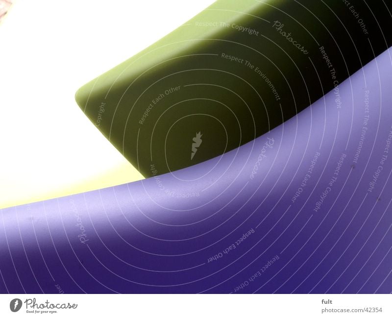 shape2 Swing White Green Violet Design Round Things Style Bright green Dark green Undulation Living or residing Structures and shapes Movement Plastic Line