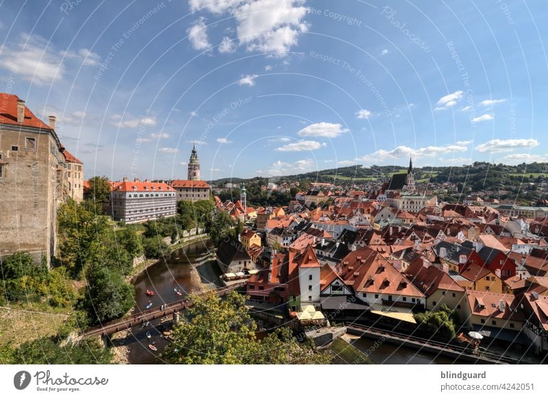 Český Krumlov Cultural monument UNESCO World Heritage Site Preservation of historic sites Historic Exceptional Exterior shot Colour photo World heritage