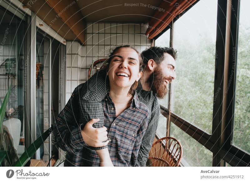 A couple of friends laughing and having fun on a very bright gallery during a sunny day happy woman lady smile people smiling dentist dentistry elements