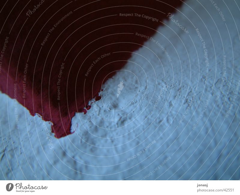 wall paint Dark Red Wall (building) White Thread Progress Photographic technology Colour Blood Macro (Extreme close-up) corner