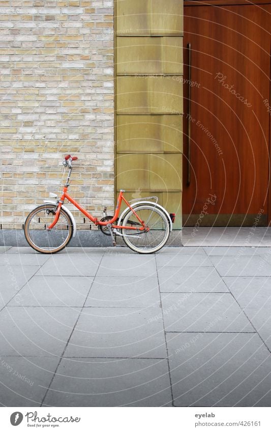 More fun without saddle Sports Cycling Town Downtown Deserted House (Residential Structure) Manmade structures Building Architecture Wall (barrier)