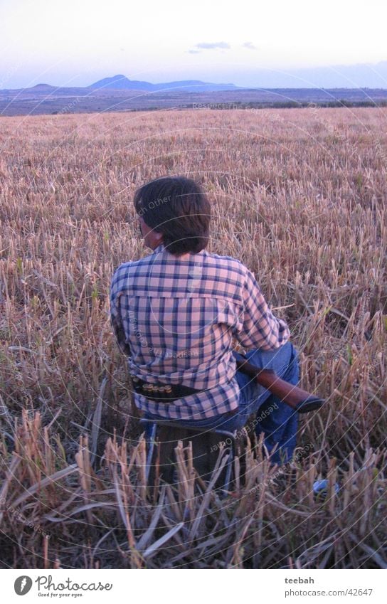 la casería Field Calm Rifle Hunter Loneliness Hunting Mexico Sierra Madre Landscape Nature Far-off places Mountain