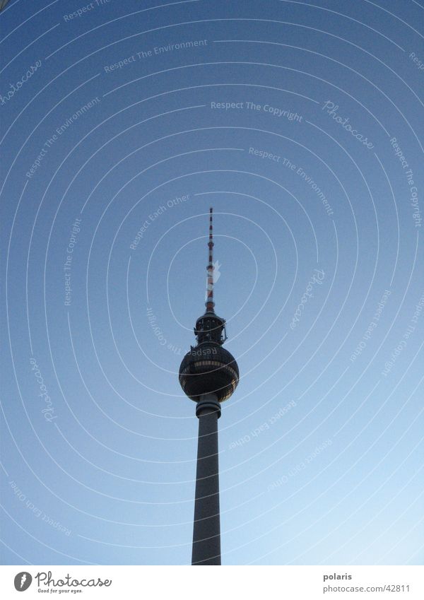 television tower Alexanderplatz Large Historic Berlin Berlin TV Tower