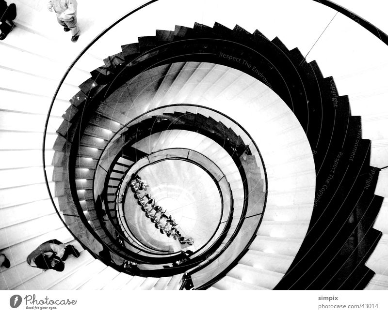 EU stairs Strasbourg European Parliament Architecture Black & white photo Stairs