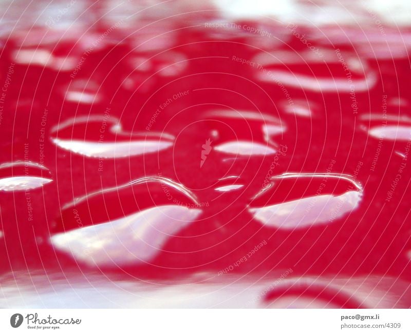 red drops Red Photographic technology Drops of water Water Macro (Extreme close-up)