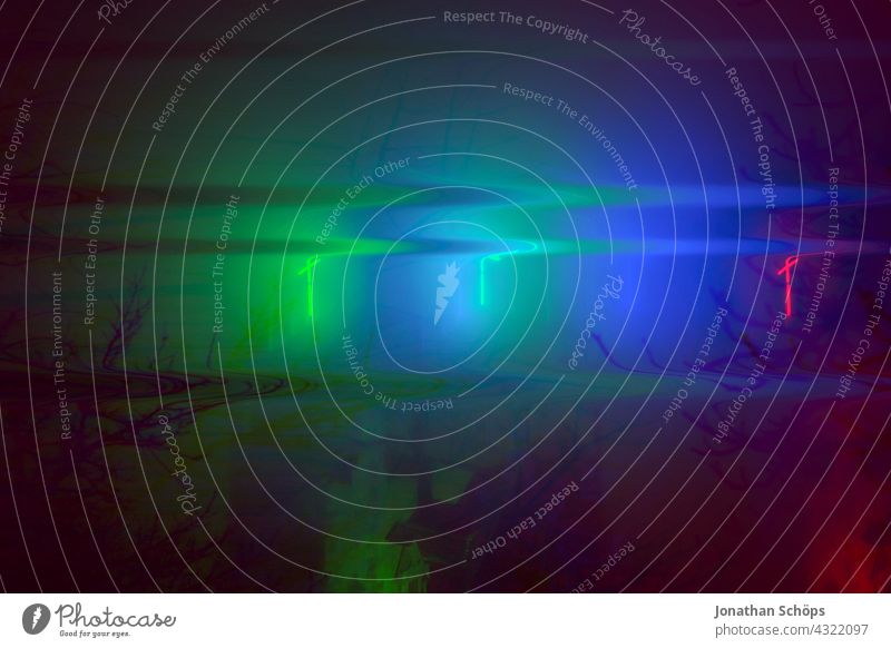 glowing cross at night multicolor glitch effect Colour photo Reduced Jesus Christ God Salvation Death Grief Transience Rescue Puzzle Hope Force