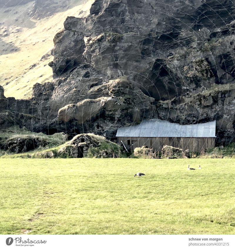 smothering Iceland Exterior shot Colour photo Nature Landscape Environment naturally Deserted Climate Moody Sky Mountain Rock Elements Hill Day Clouds