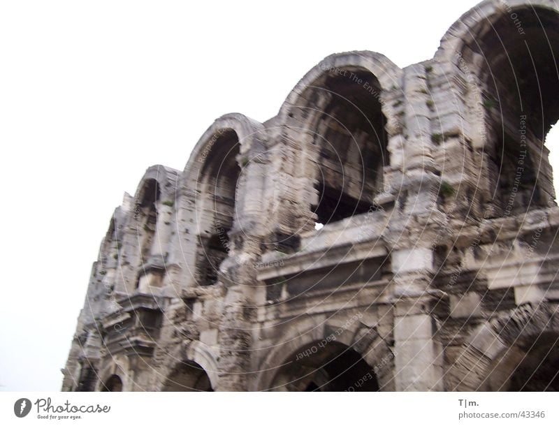 Amphitheatre Arles France Architecture coliseum historic building Römerberg