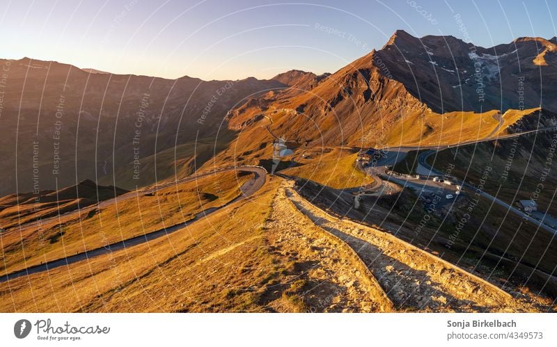 Sunrise in Hohe Tauern National Park, Austria mountains high tauern Landscape Alps Exterior shot Nature Deserted Colour photo Peak Mountain Panorama (View)