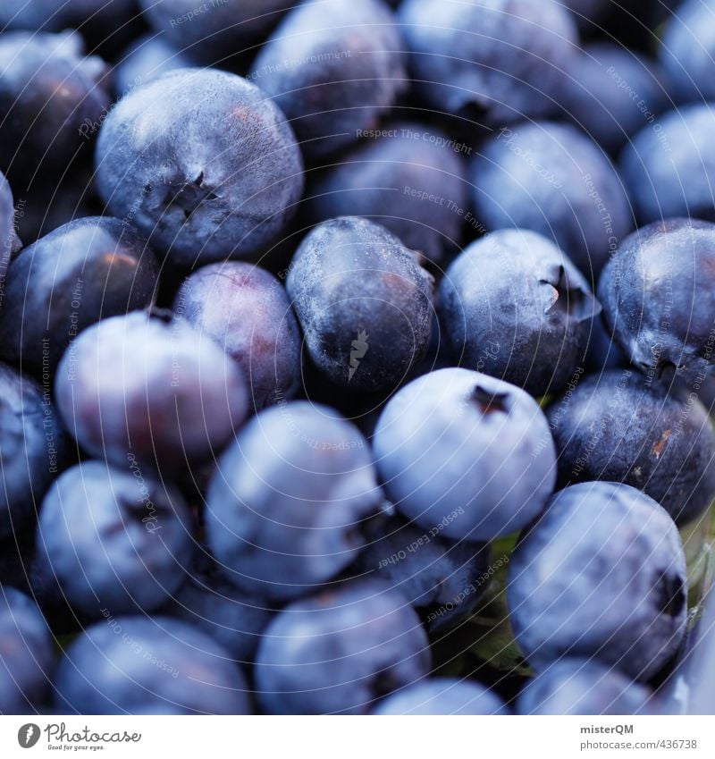 Heidelblau. Environment Nature Landscape Esthetic Food Blueberry Fruit Fruit bowl Breakfast Healthy Vitamin-rich Many Delicious Appetite Berries Colour photo