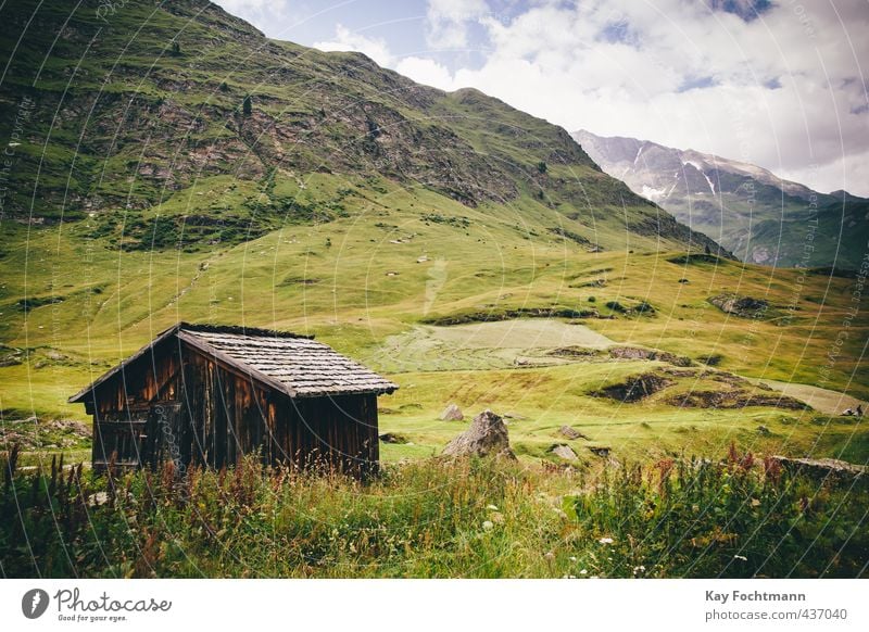 House on the mountain pasture in the Dolomites, Italy Vacation & Travel Tourism Trip Adventure Far-off places Freedom Summer Summer vacation Mountain Hiking