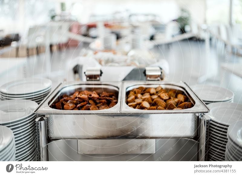 Traditional Iberian appetizers : chourico and alheira sausages portugal chourica lunch restaurant plate silver party wedding reception typical sliced chourizo