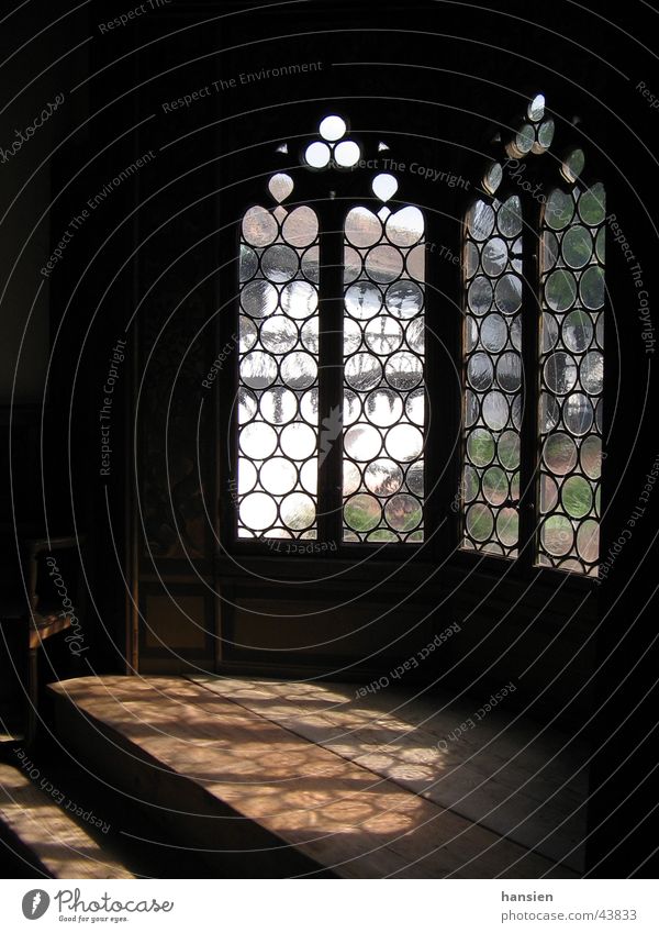 Window Wartburg Eisenach Wartburg castle Light Historic Past Shadow