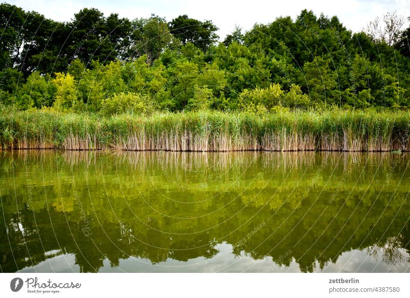 The Mellensee in Mellensee Trip boat Relaxation holidays Rafts River Channel Landscape Nature ship Navigation Lake Summer Sports Pond bank vacation Water