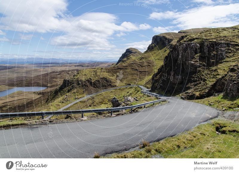 the heart of Trotternish Vacation & Travel Trip Far-off places Freedom Nature Landscape Mountain scooter fish Isle of Skye Scotland Great Britain Inner Hebrides