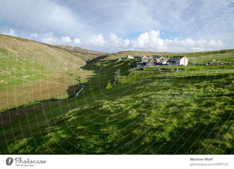 Aird Uig Vacation & Travel Trip Far-off places Freedom Nature Landscape Grass Meadow Hill River Valley Scotland Great Britain isle of Lewis Outer Hebrides