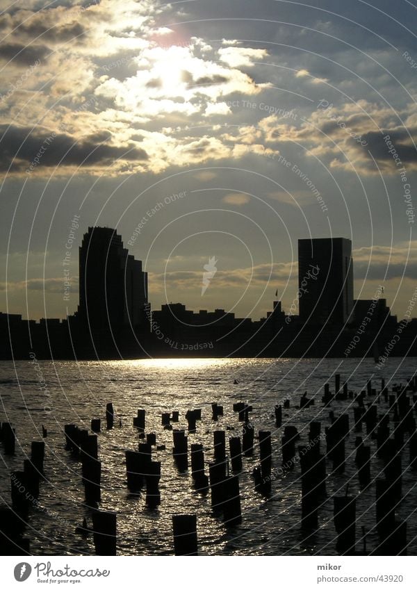 tombstones@groundzero Body of water New York City Ground Zero Twilight Tombstone Architecture USA 9/11