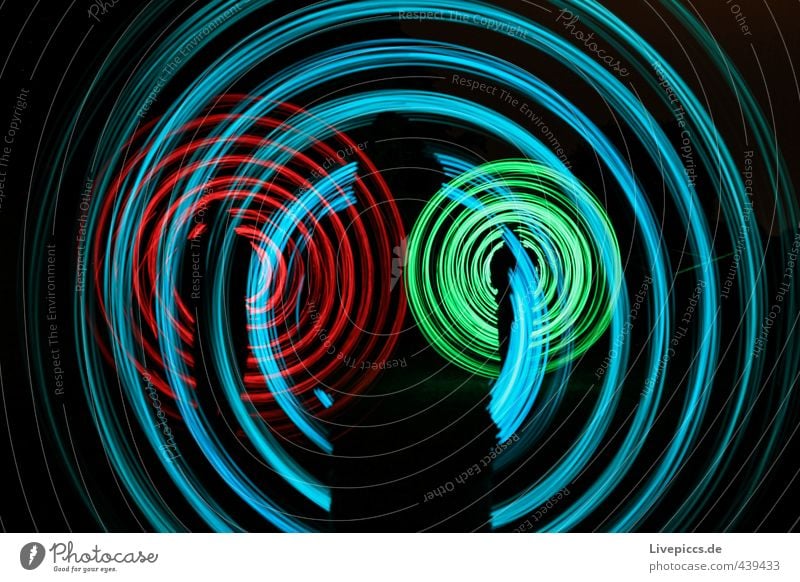 SHADOV RODDEN Human being Masculine Man Adults 1 30 - 45 years Art Painter Movement Rotate Illuminate Bright Retro Round Trashy Blue Green Red Black